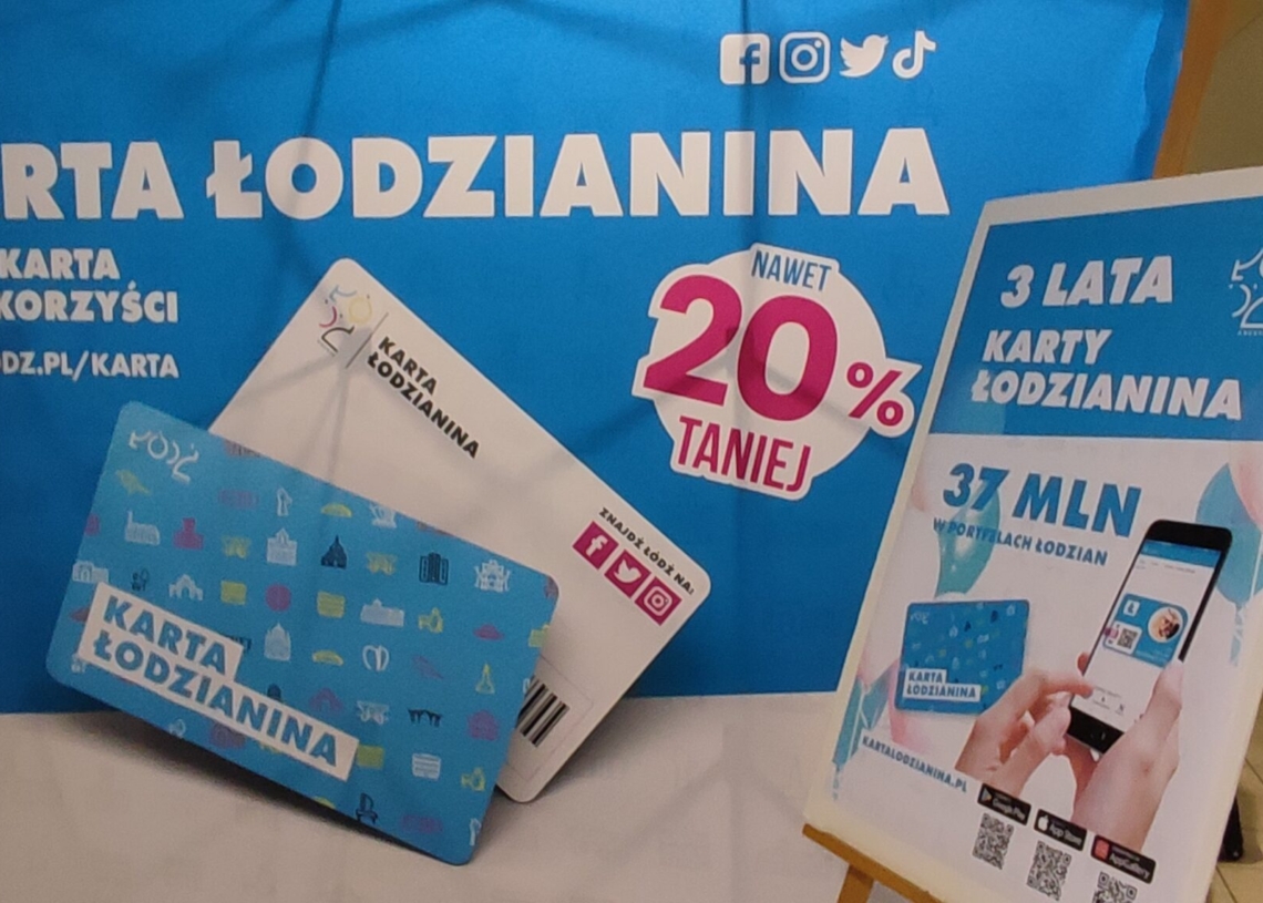 3. urodziny Karty Łodzianina. Ze zniżek korzysta ponad 360 tys. mieszkańców