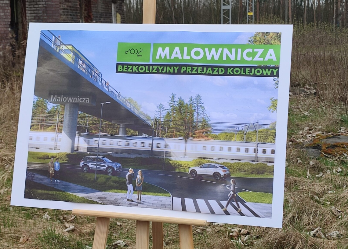 Na Widzewie mają powstać wiadukt i tunel. Umożliwią szybszy i bezpieczniejszy przejazd przez tory kolejowe na linii Łódź-Koluszki