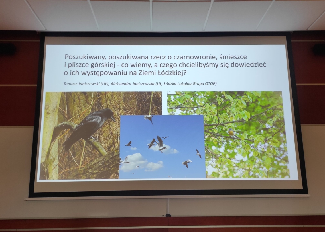 28. Zjazd Ornitologów Ziemi Łódzkiej na Wydziale Biologii i Ochrony Środowiska UŁ