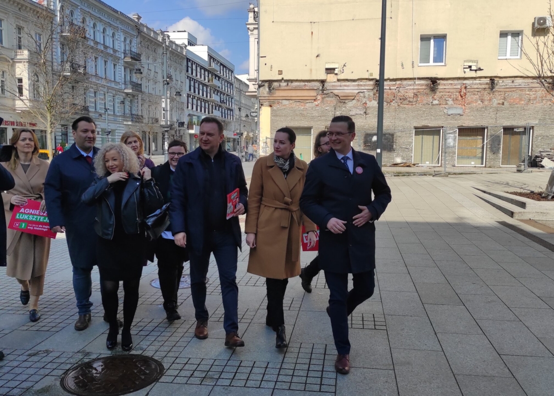 Kandydaci Nowej Lewicy zostali wsparci przez minister do spraw równości