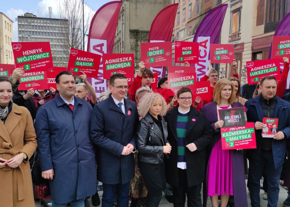Kandydaci Nowej Lewicy zostali wsparci przez minister do spraw równości