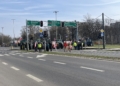 Protesty rolników w Łodzi