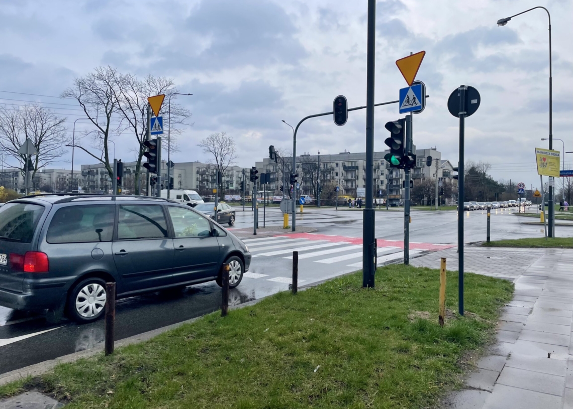 Zmiana organizacji ruchu na Olechowie. Kierowcy muszą uważać na tramwaje