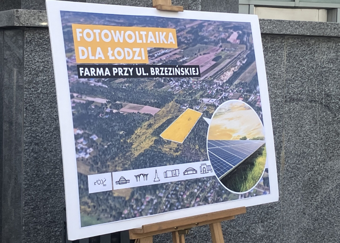W Łodzi ma powstać 37-hektarowa farma fotowoltaiczna