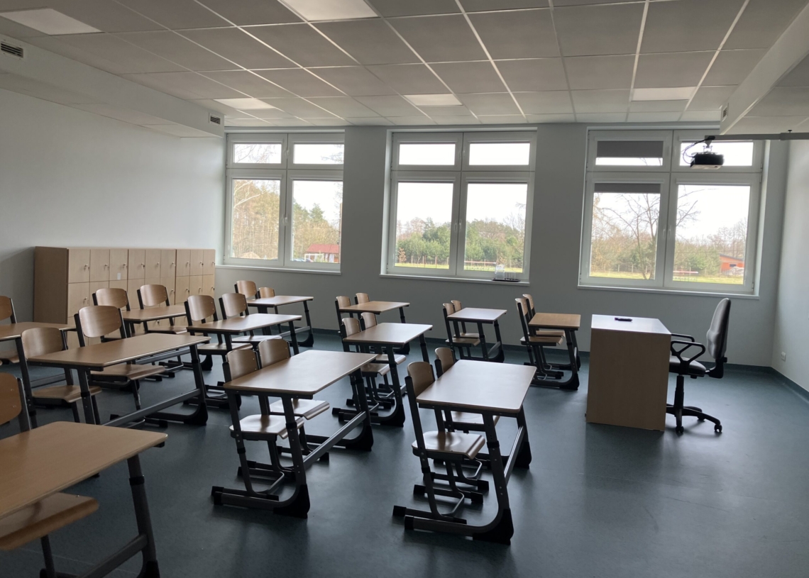 Zakończyła się przebudowa szkoły w Rudzie Bugaj (gmina Aleksandrów)