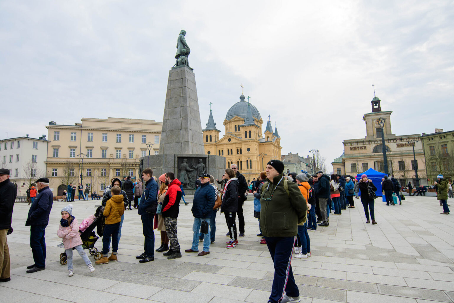 Plac Wolności w Łodzi - oficjalne otwarcie