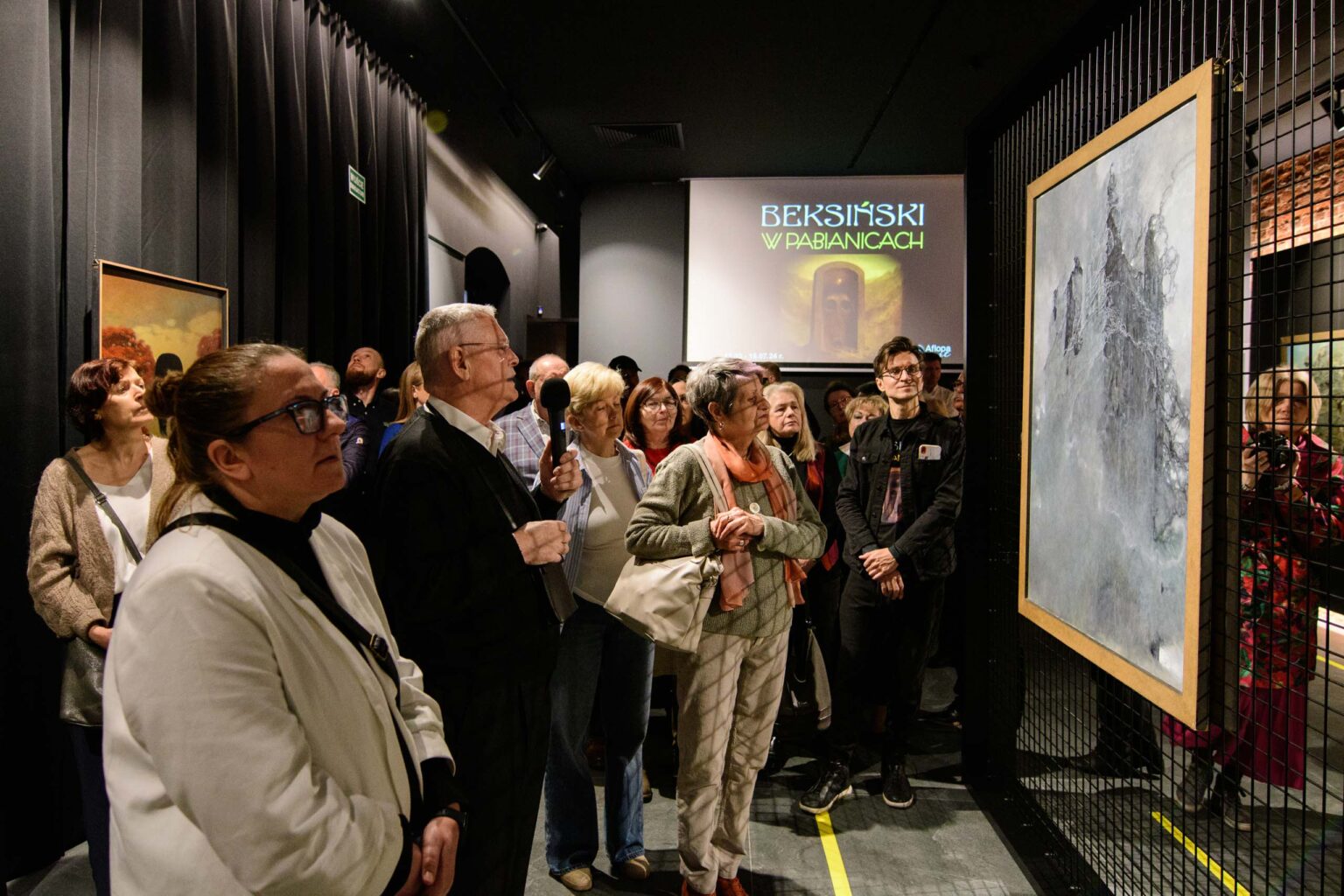 Otwarcie wystawy Zdzislawa Beksinskiego w Pabianicach 10