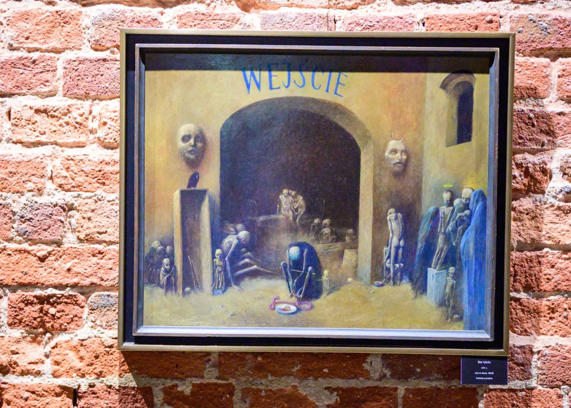 Wystawa Beksiński w Pabianicach