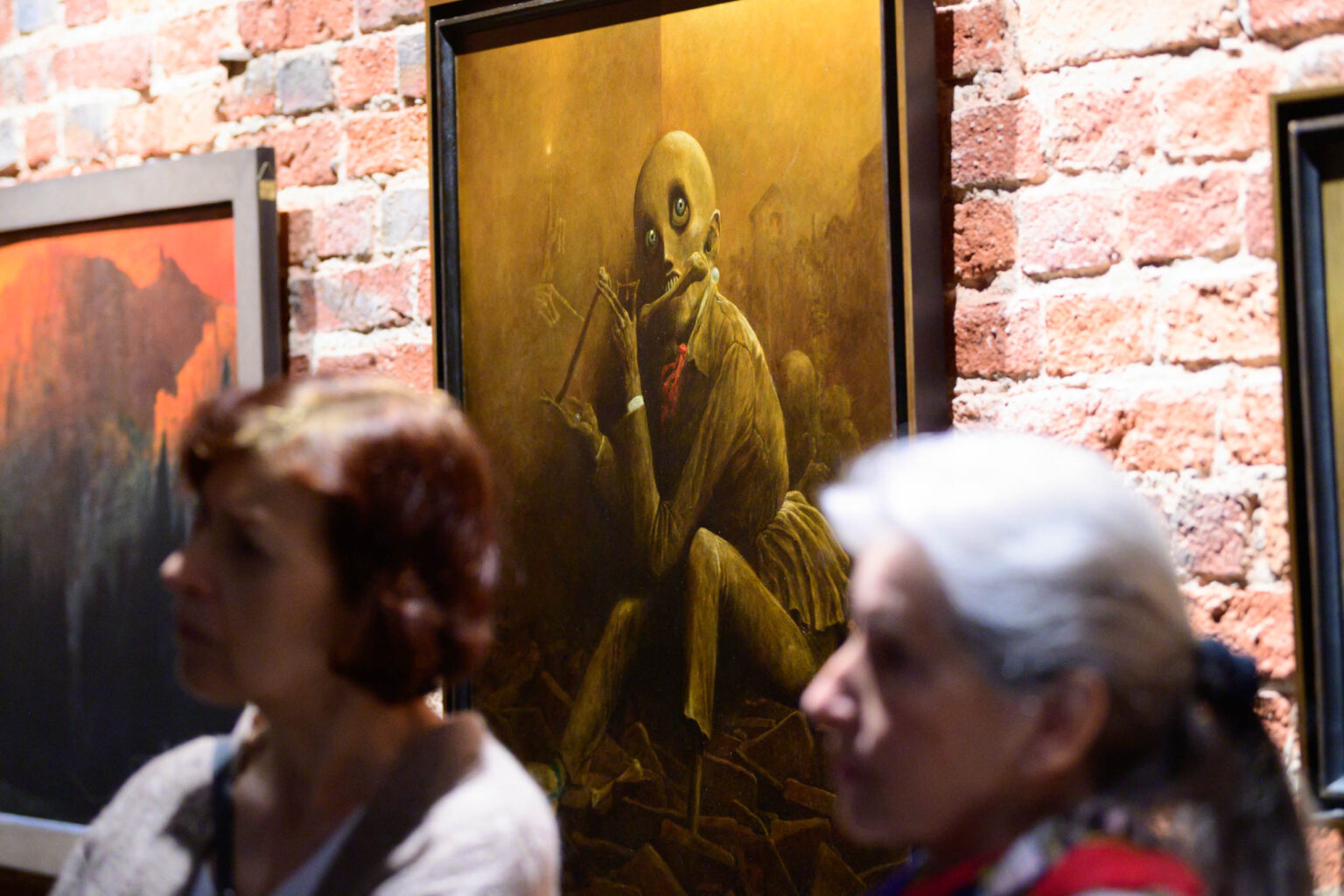 Otwarcie wystawy Zdzislawa Beksinskiego w Pabianicach 35