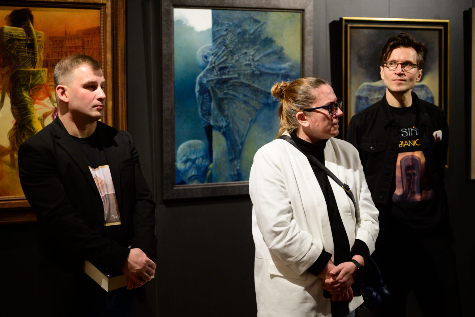 Otwarcie wystawy Zdzislawa Beksinskiego w Pabianicach 40