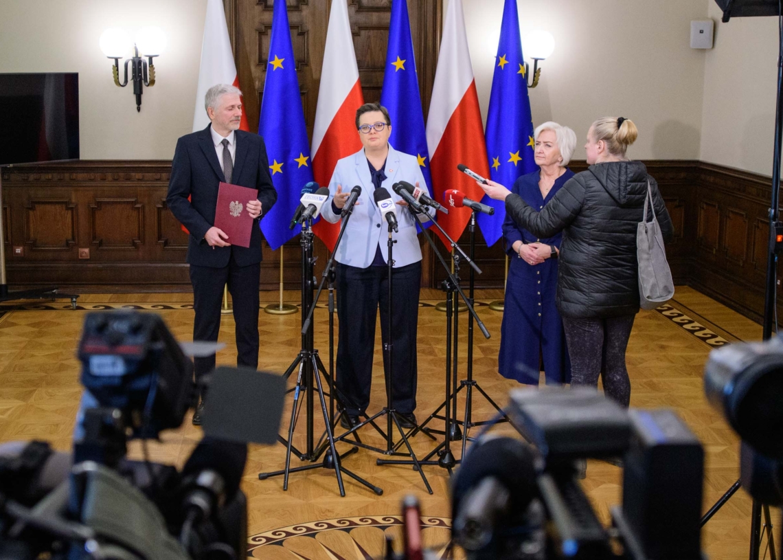 Wiceminister Katarzyna Lubnauer z wizytą w Łodzi