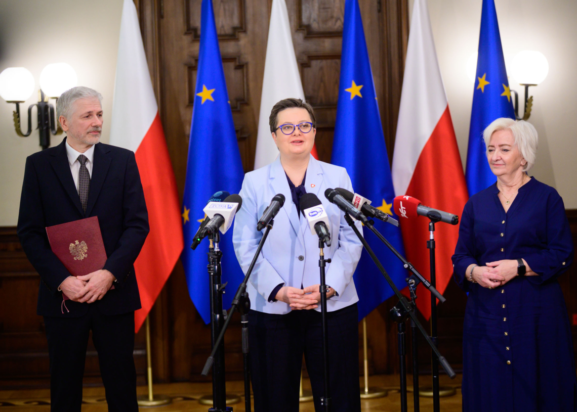 Wiceminister Katarzyna Lubnauer z wizytą w Łodzi