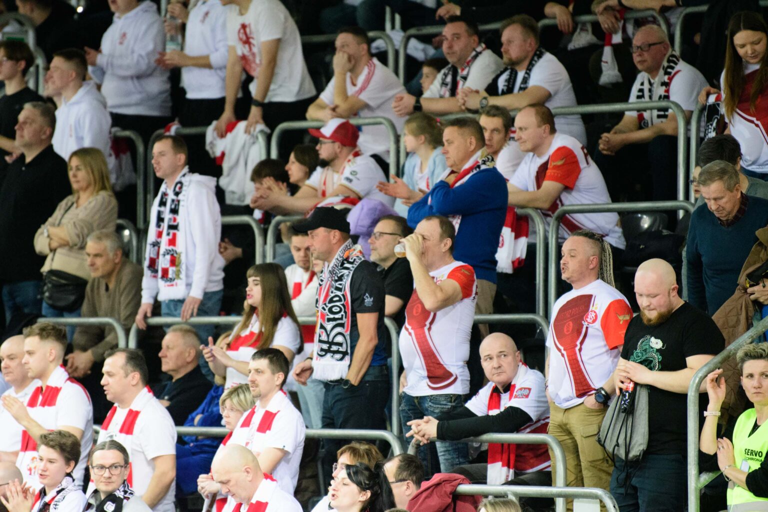 Siatkarskie derby Lodzi kibice 14