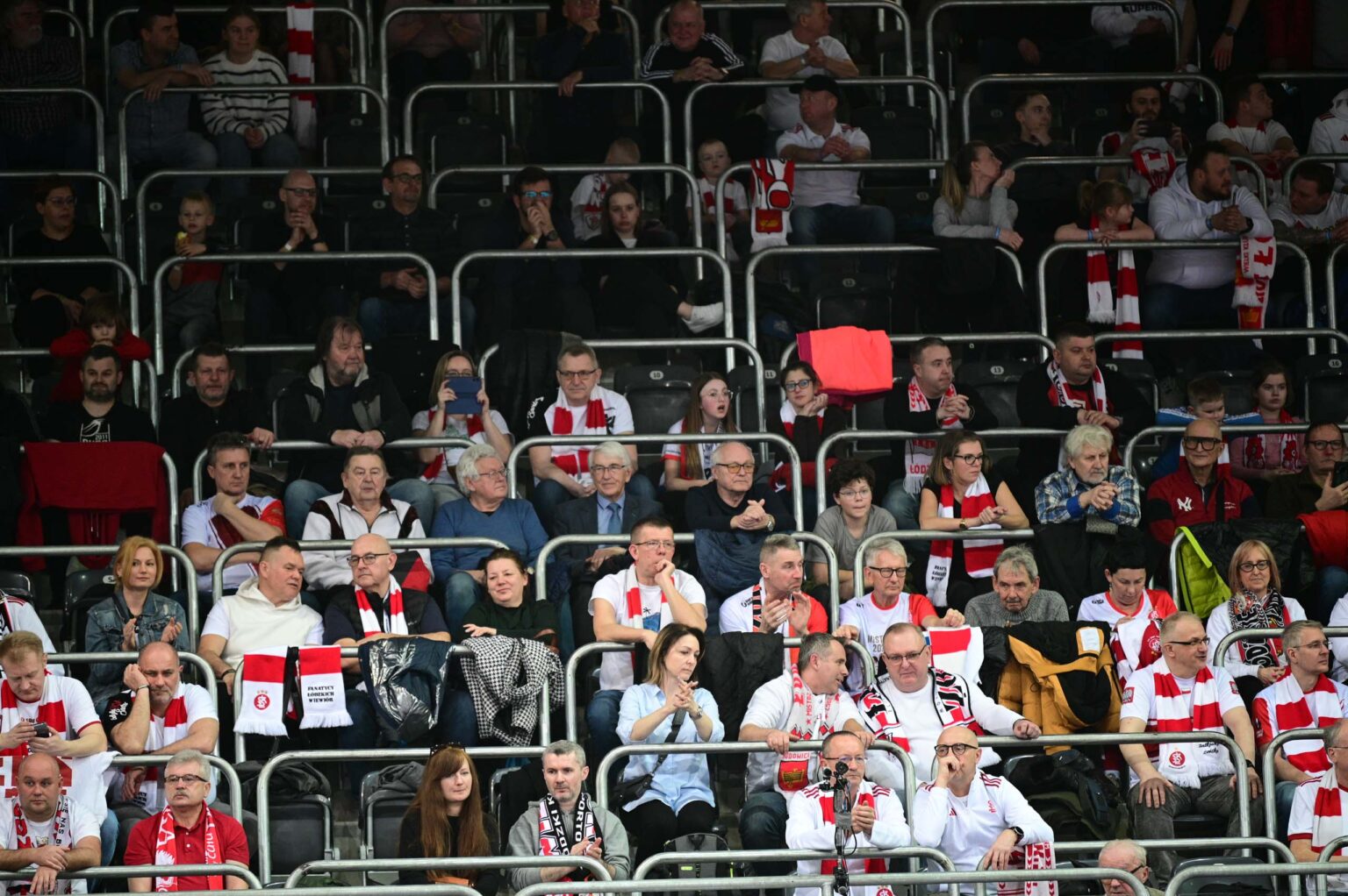Siatkarskie derby Lodzi kibice 24