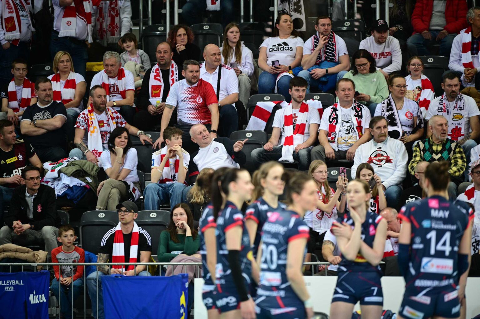 Siatkarskie derby Lodzi kibice 27