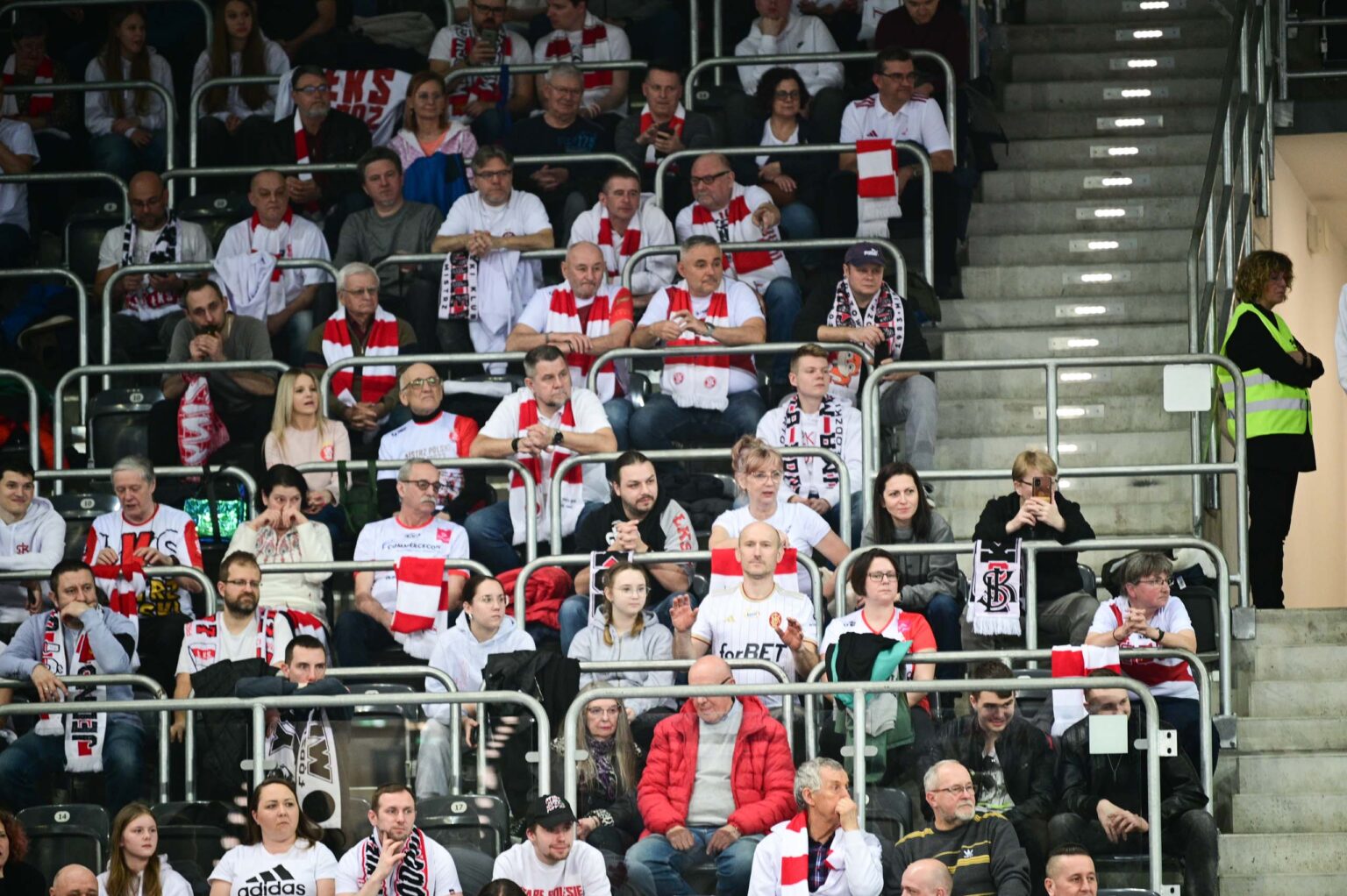 Siatkarskie derby Lodzi kibice 32