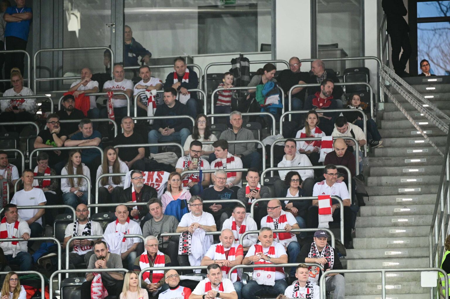Siatkarskie derby Lodzi kibice 33