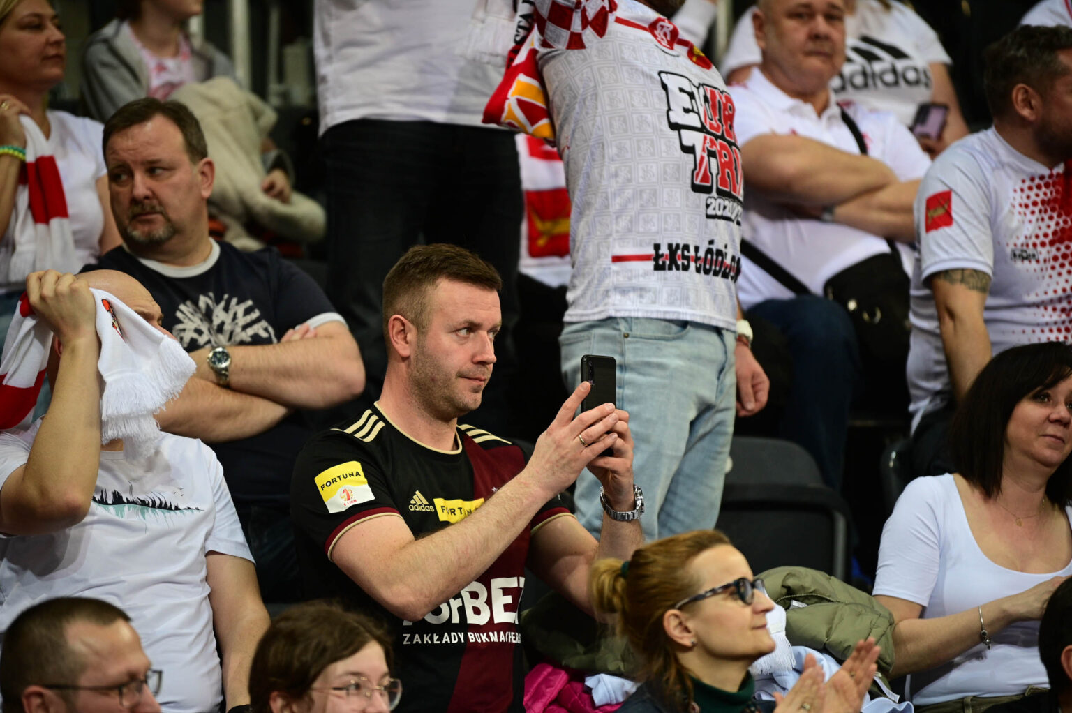 Siatkarskie derby Lodzi kibice 42