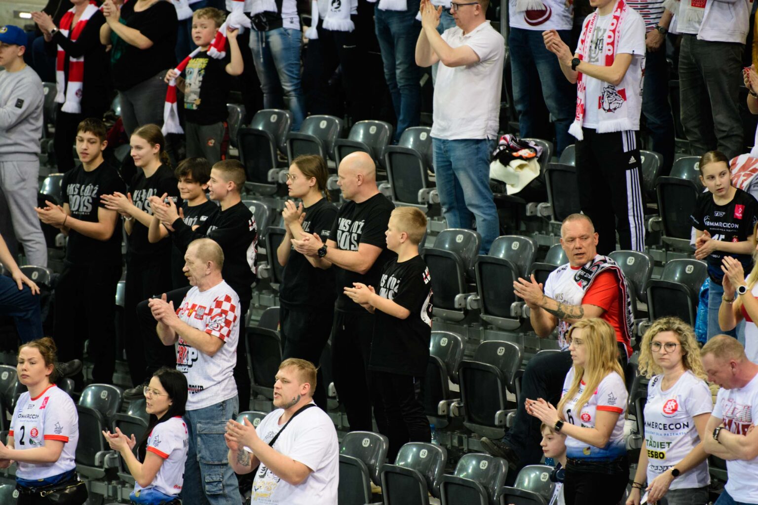 Siatkarskie derby Lodzi kibice 6 1