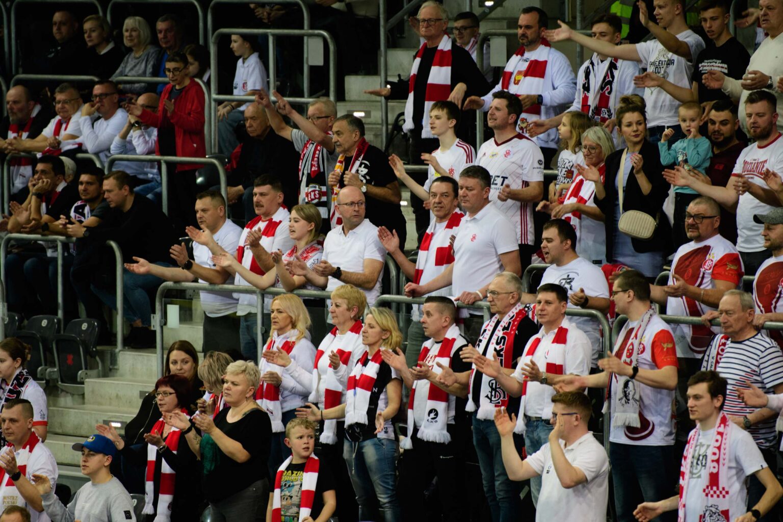 Siatkarskie derby Lodzi kibice 7