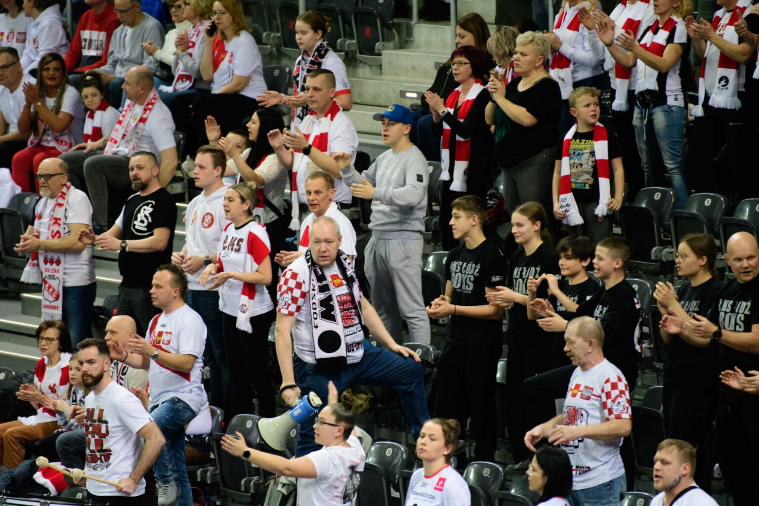 Siatkarskie derby Lodzi kibice 8