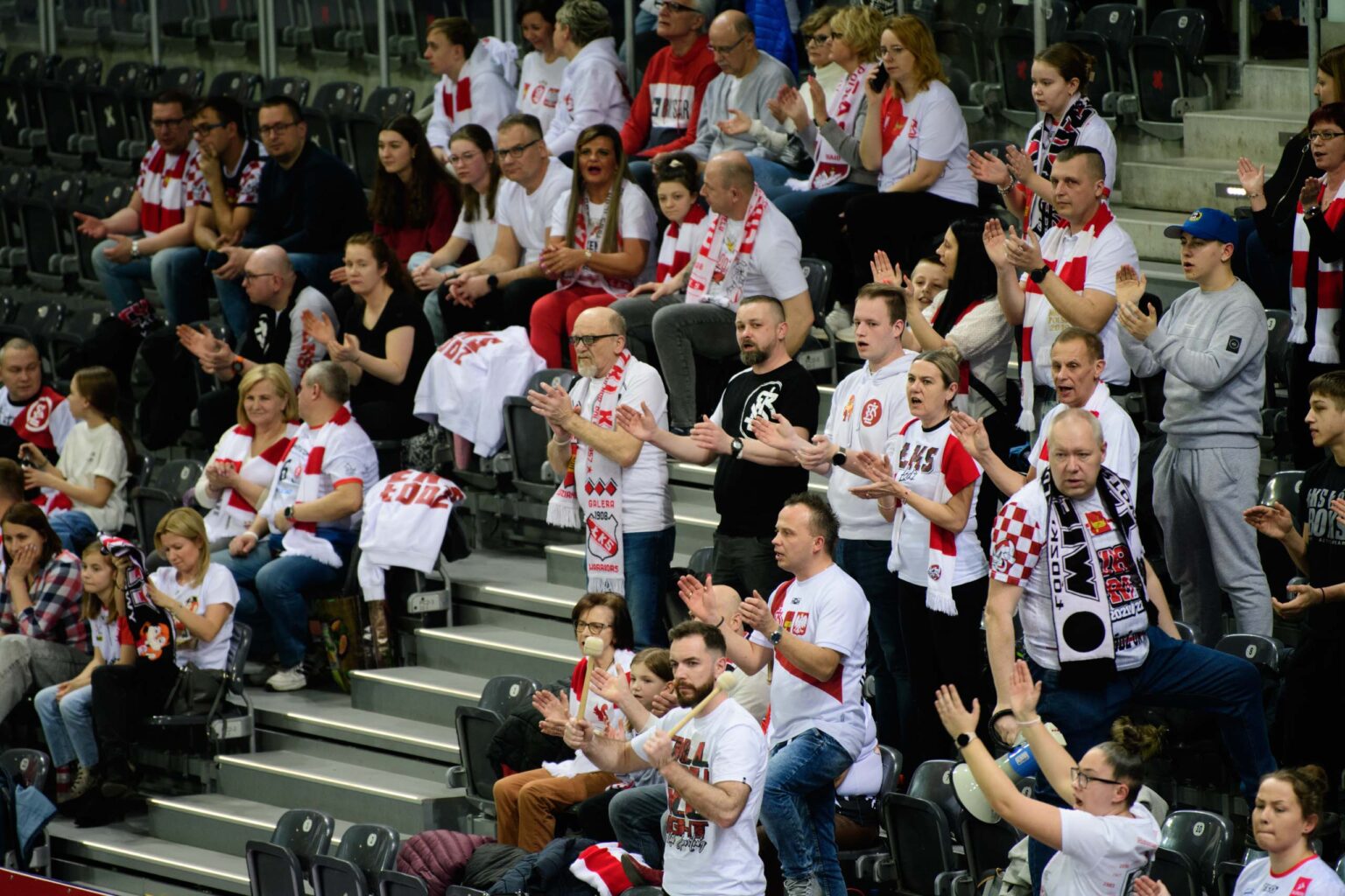 Siatkarskie derby Lodzi kibice 9