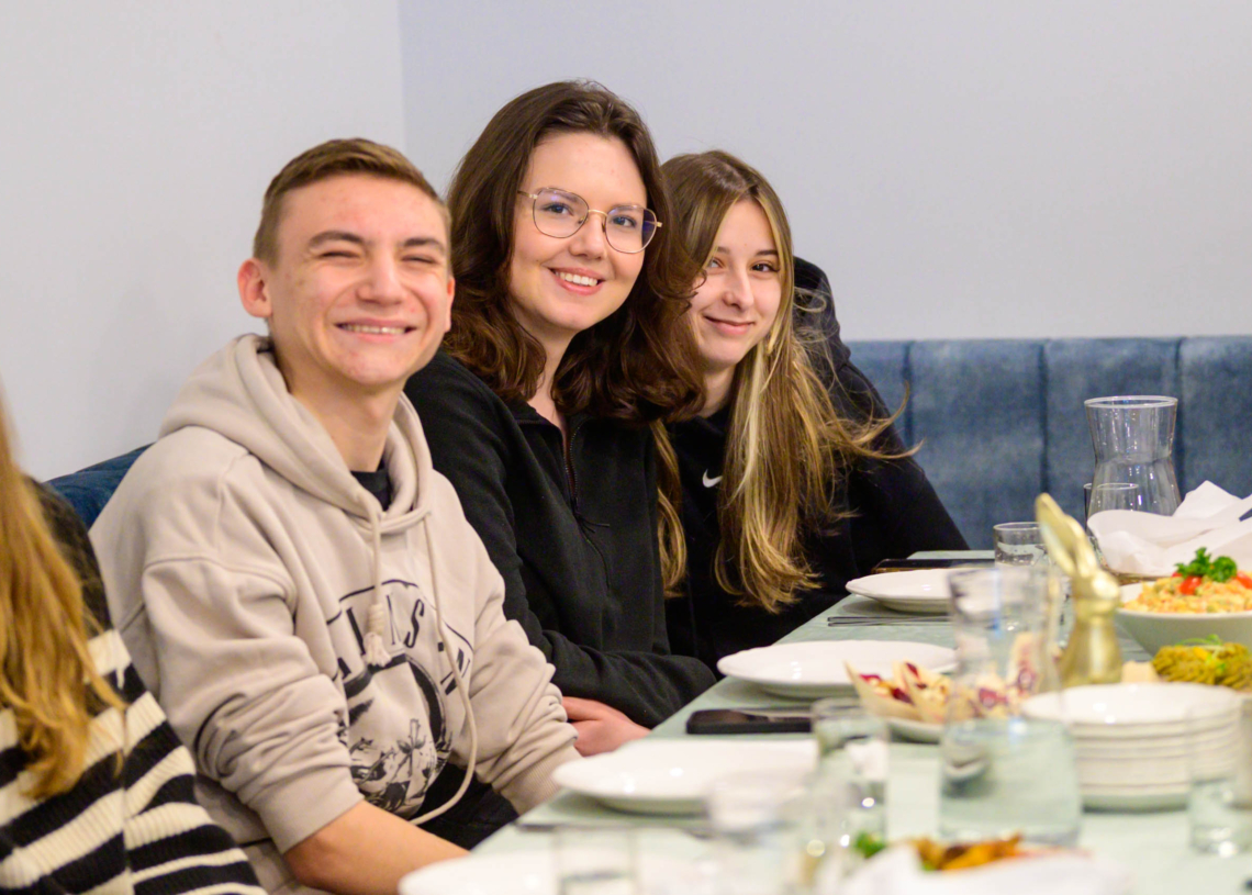 Obiad wielkanocny dla zagranicznych studentów UŁ