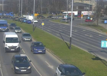 Protest rolników na DK14