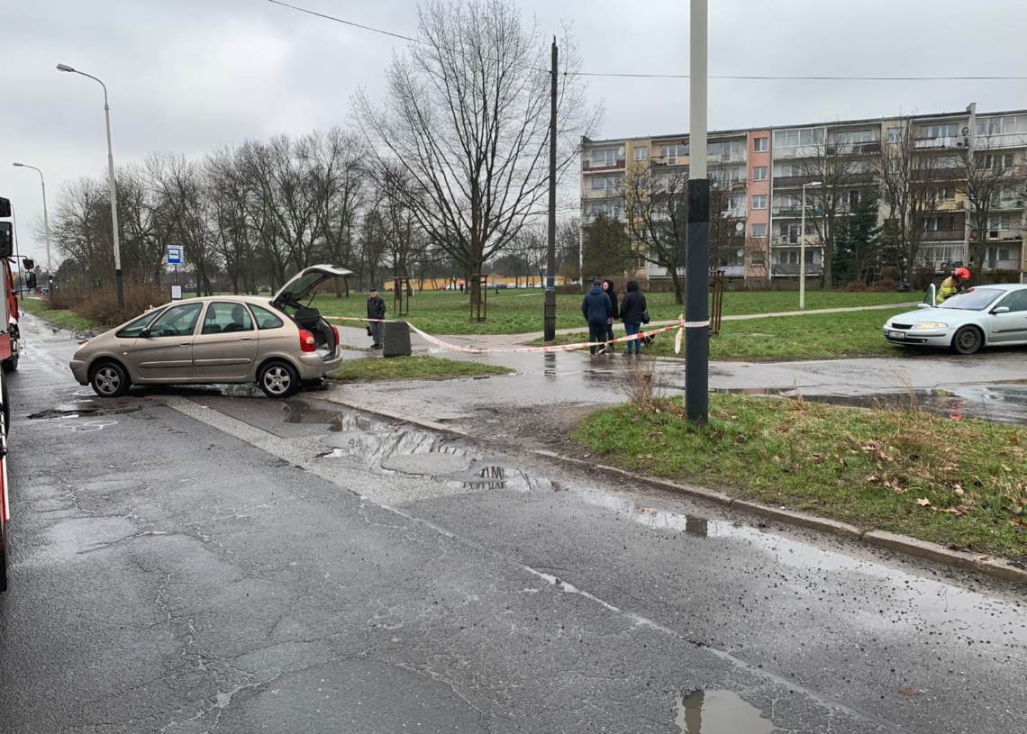 Śmiertelne potrącenie pieszej na Popiełuszki w Łodzi