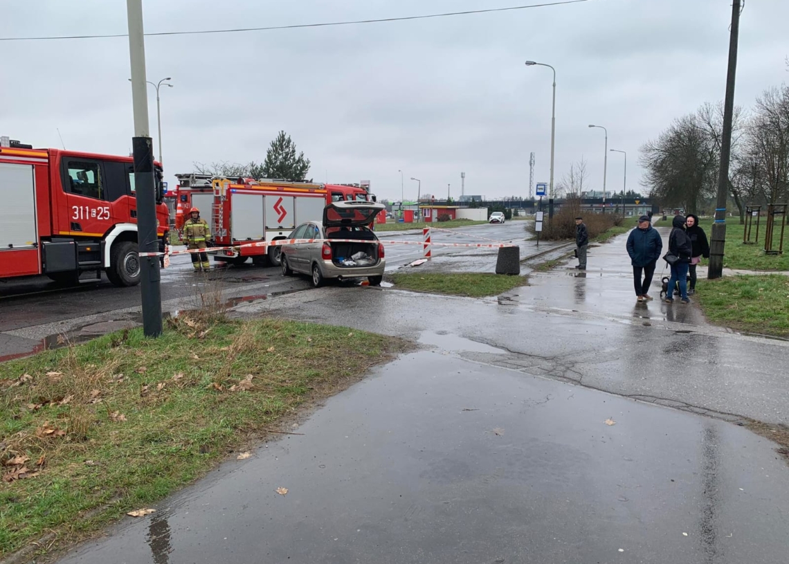 Śmiertelne potrącenie pieszej na Popiełuszki w Łodzi