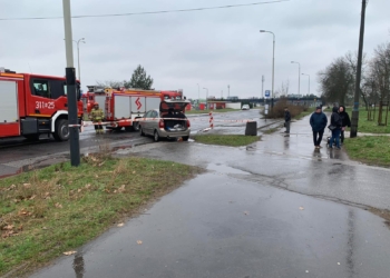 Śmiertelne potrącenie pieszej na Popiełuszki w Łodzi