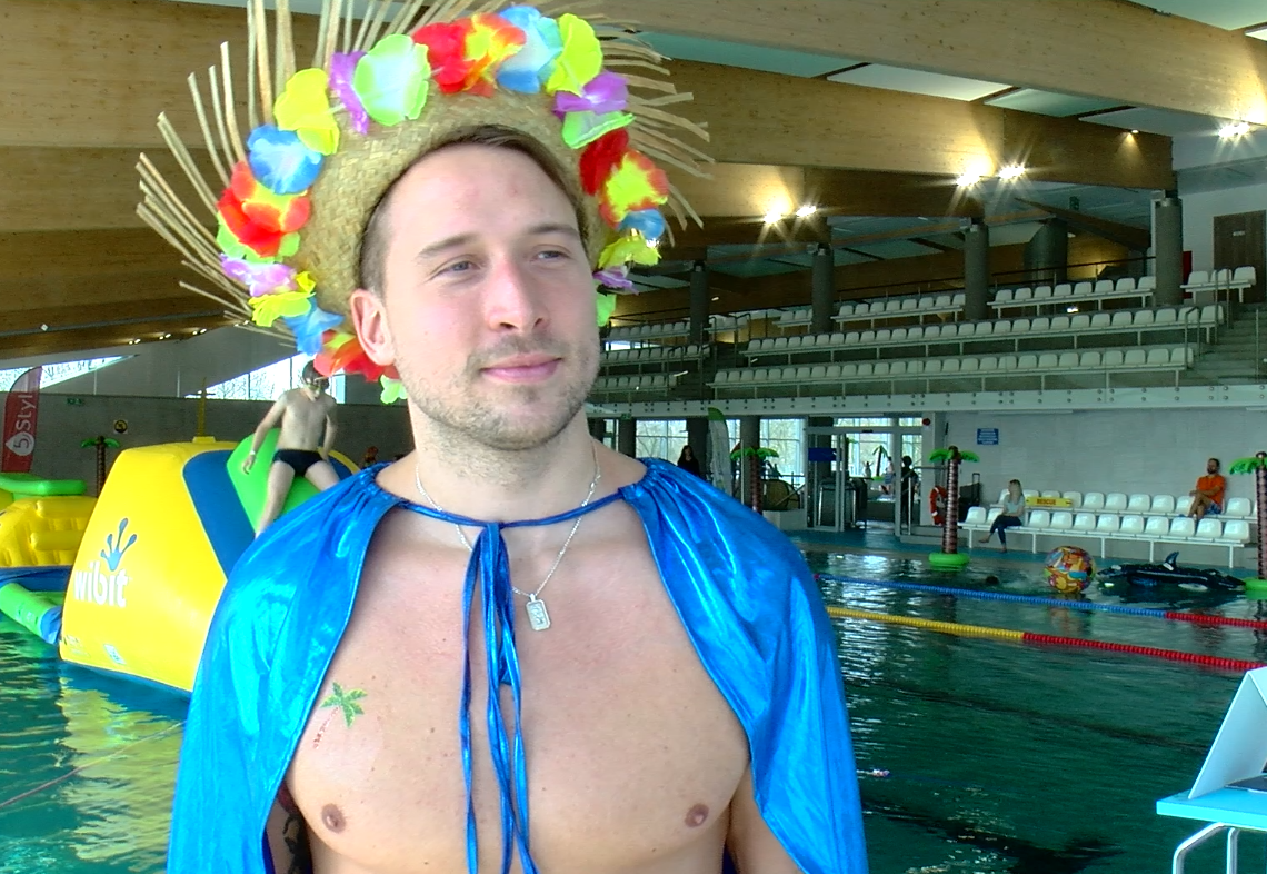 Pool Party z olimpijczykami w Zduńskiej Woli