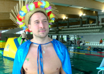 Pool Party z olimpijczykami w Zduńskiej Woli