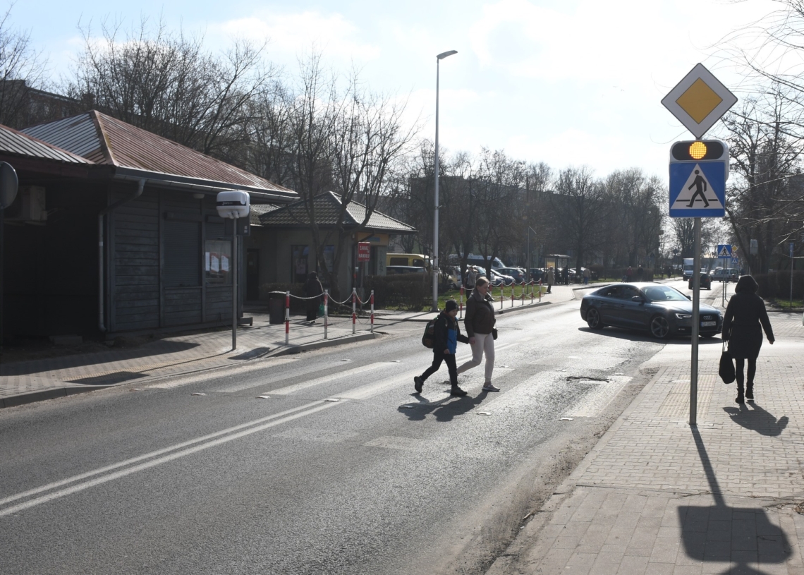 Piotrków Trybunalski: Nowe aktywne przejście na ul. Wyzwolenia