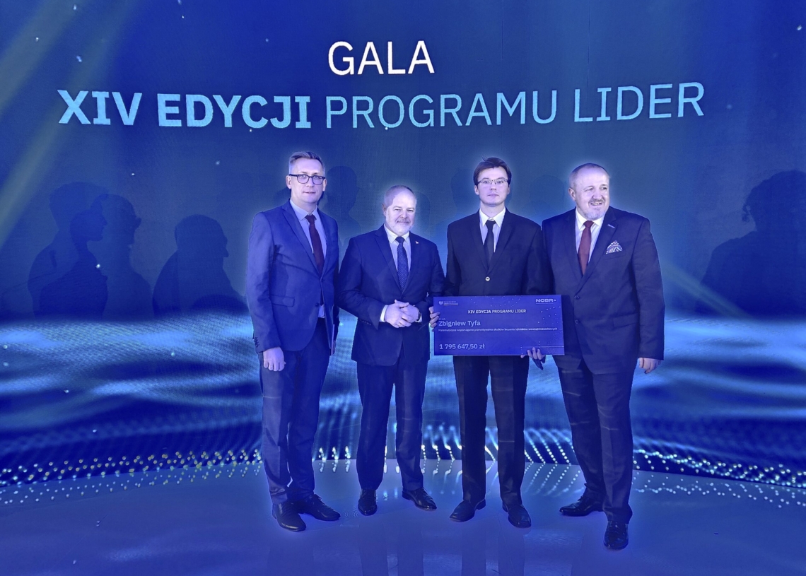 Naukowiec z PŁ dr inż. Zbigniew Tyfa z dofinansowaniem na realizację projektu badawczego
