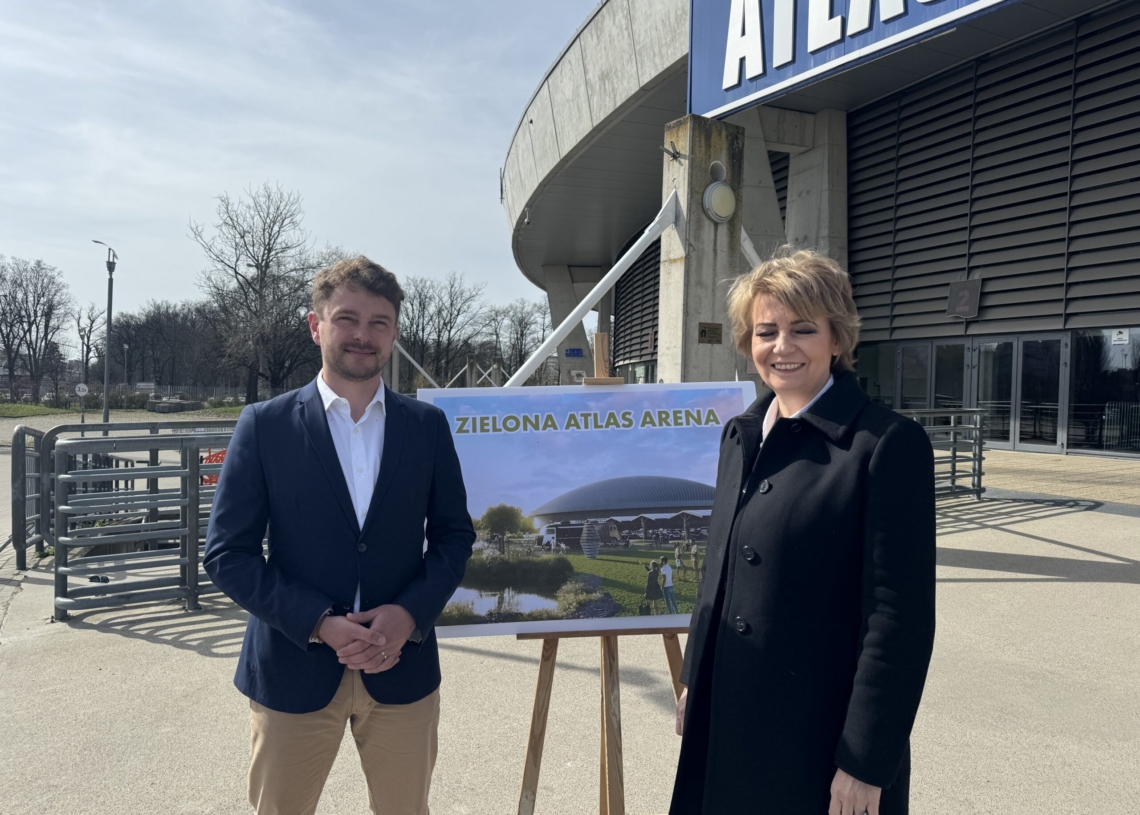 Atlas Arena się zazieleni