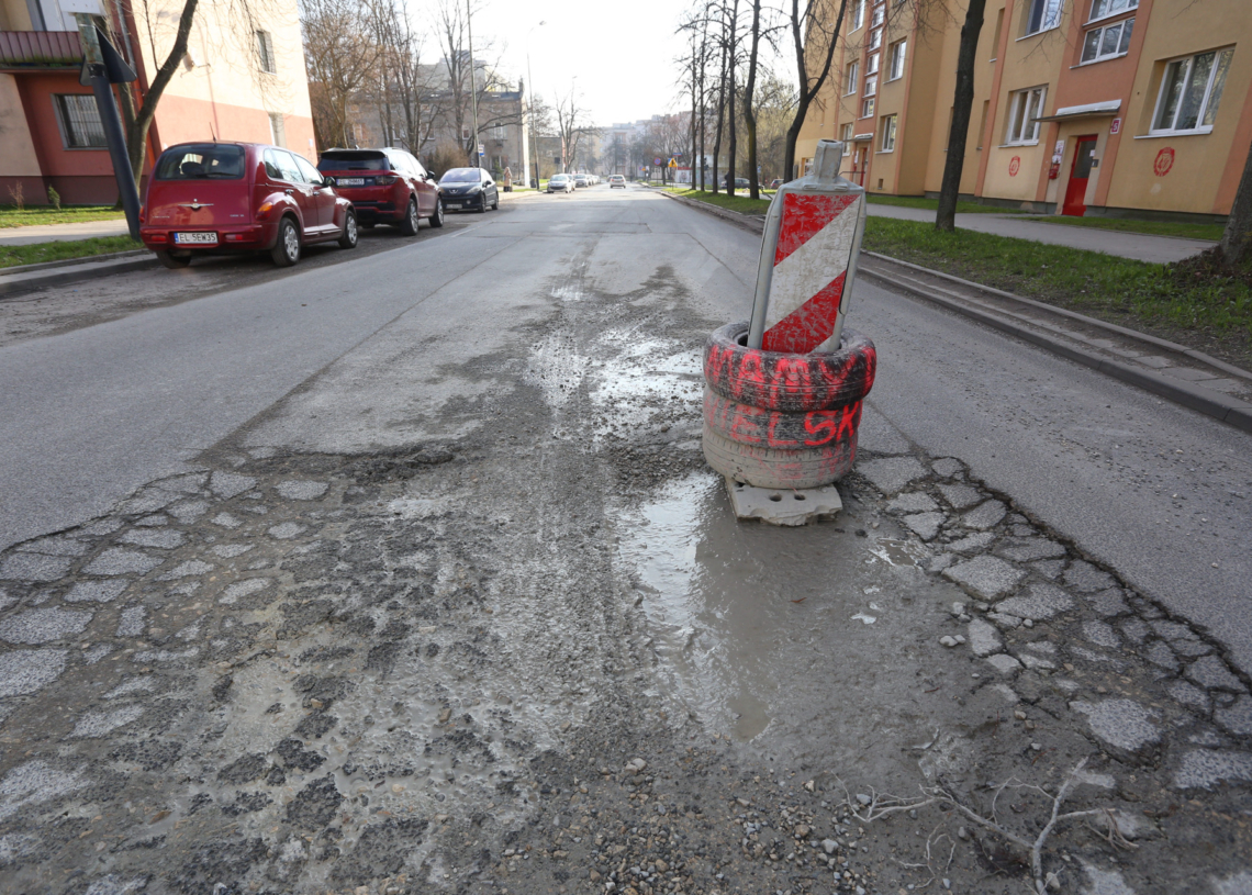 Drogi w Łodzi: Boya-Żeleńskiego ponownie remontowana