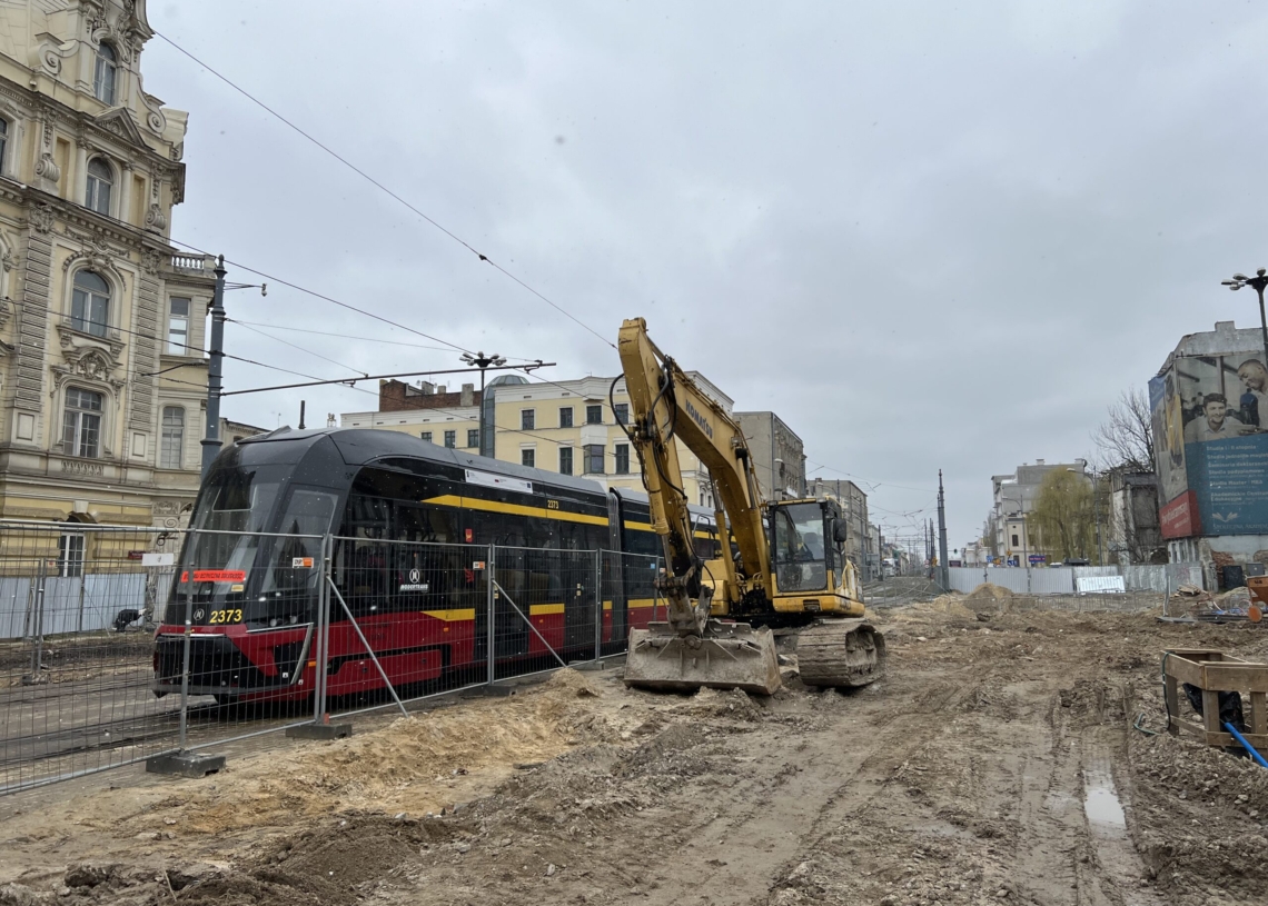 Budowa tunelu średnicowego pod Łodzią. Ruch tramwajowy na Kościuszki zostanie utrzymany