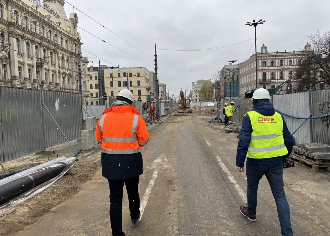 Budowa tunelu średnicowego pod Łodzią. Ruch tramwajowy na Kościuszki zostanie utrzymany