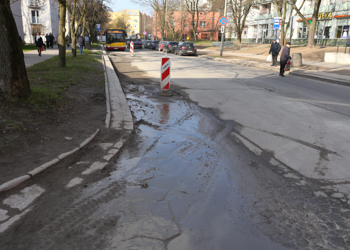 Drogi w Łodzi: Boya-Żeleńskiego ponownie remontowana
