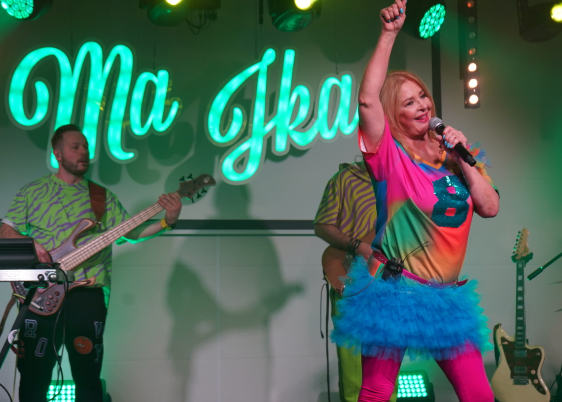 Majka Jeżowska zagrała koncert w Koluszkach