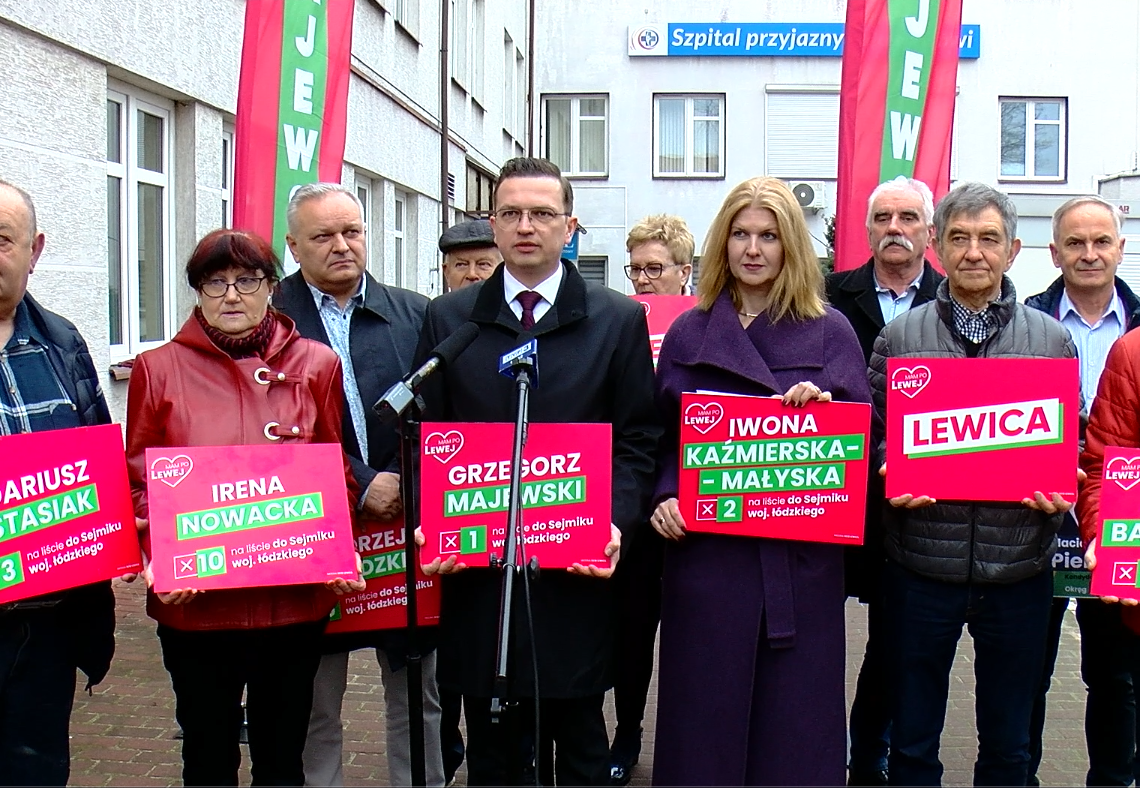 Działacze Lewicy w Zduńskiej Woli