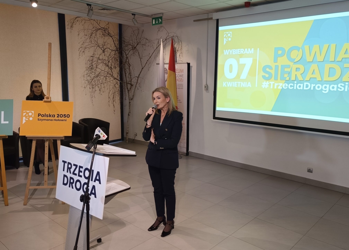 Prezentacja sieradzkich kandydatów Trzeciej Drogi - PSL