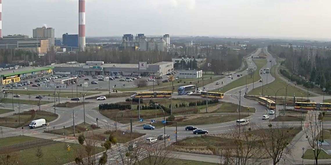 Zatrzymanie ruchu tramwajów linii 8 na pętli Zarzew
