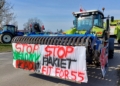 Protesty rolników w Rozprzy