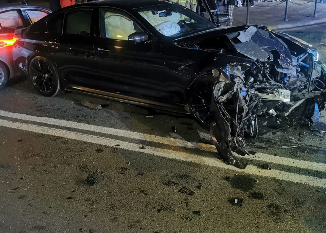 Wypadek w Aleksandrowie Łódzkim. 2 osoby ranne 1 Wypadek w Aleksandrowie Łódzkim