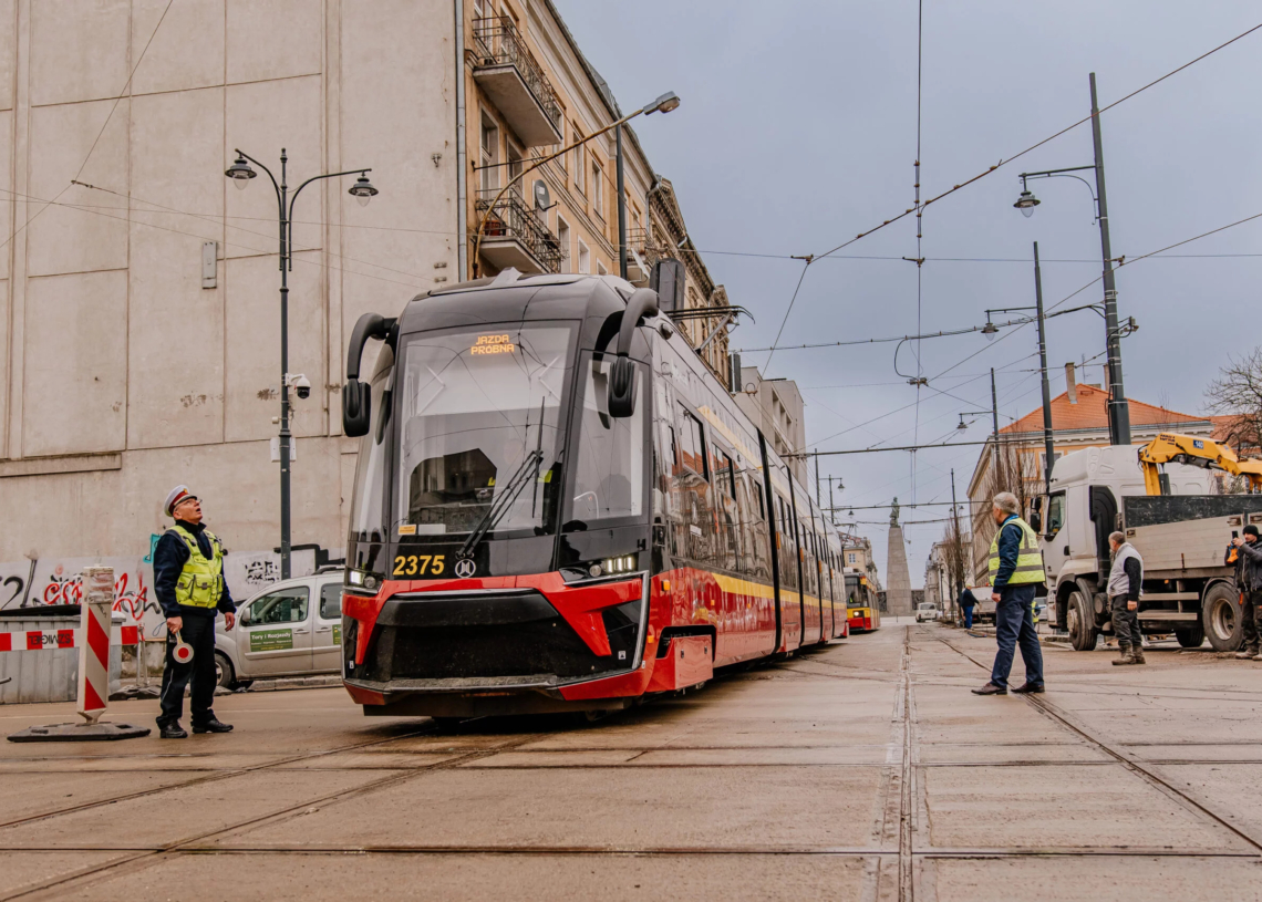 Od 4 marca tramwaje wracają na Legionów