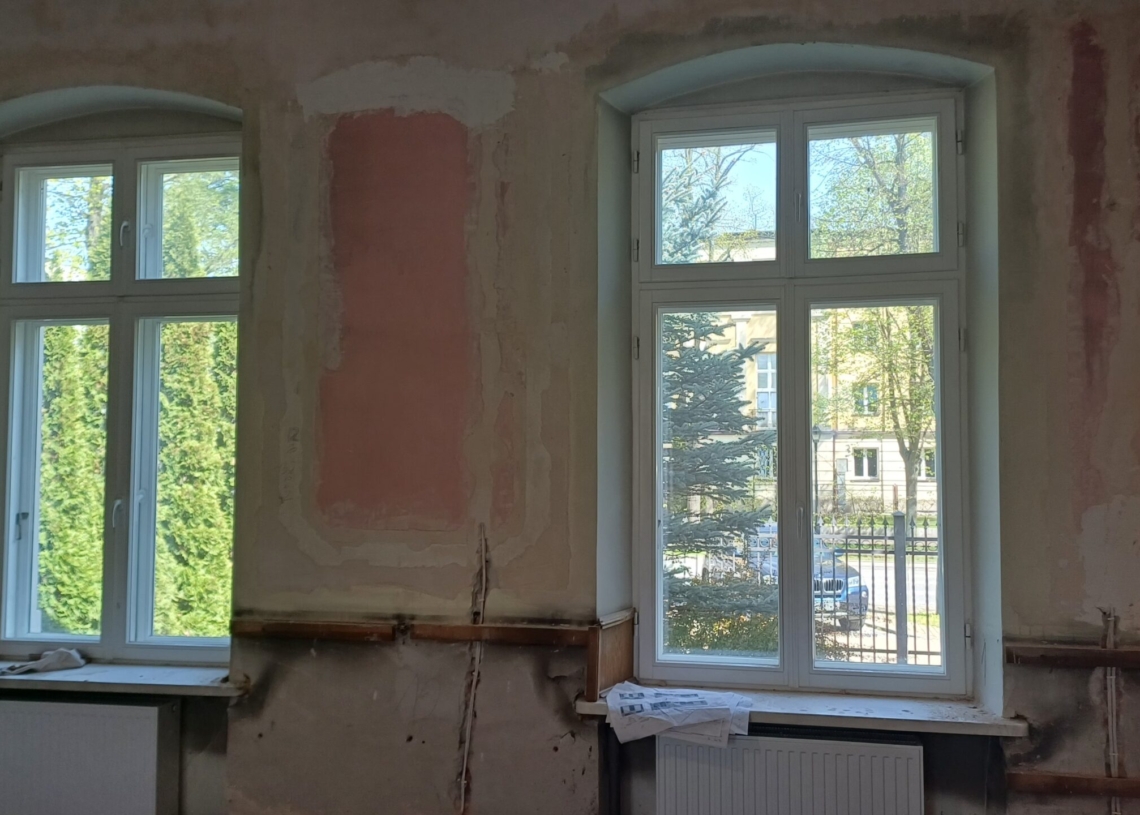 Modernizacja Pałacu Rodego w Tomaszowie potrwa do końca lipca