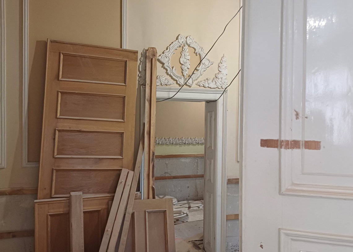 Modernizacja Pałacu Rodego w Tomaszowie potrwa do końca lipca