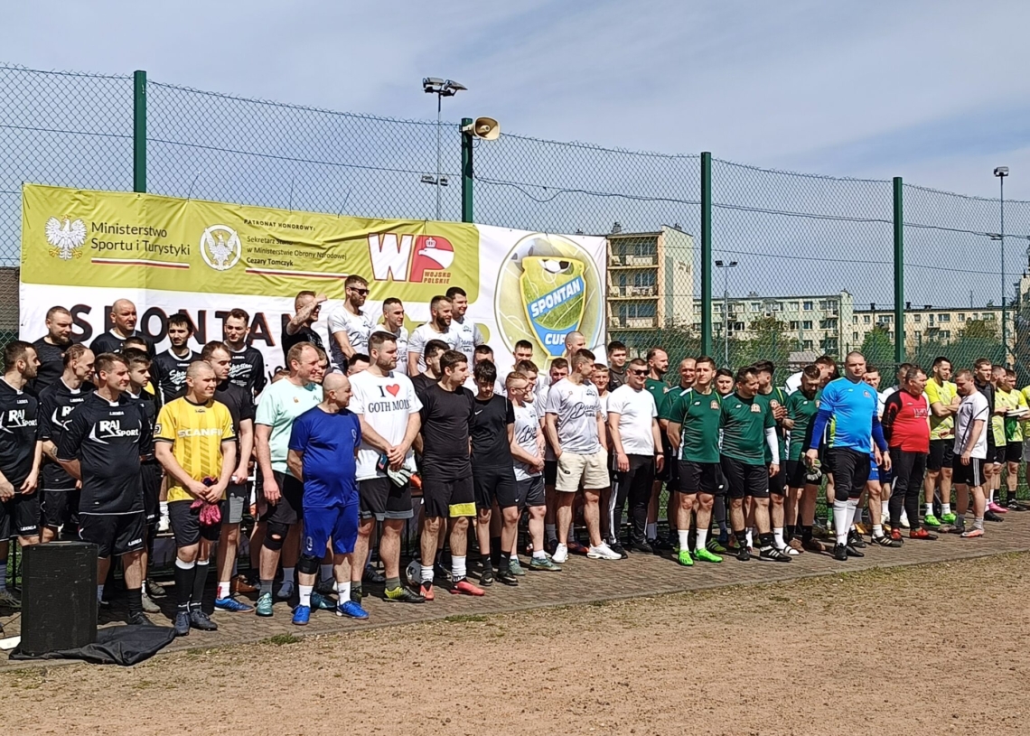 Piłkarski turniej Spontan Cup w Sieradzu